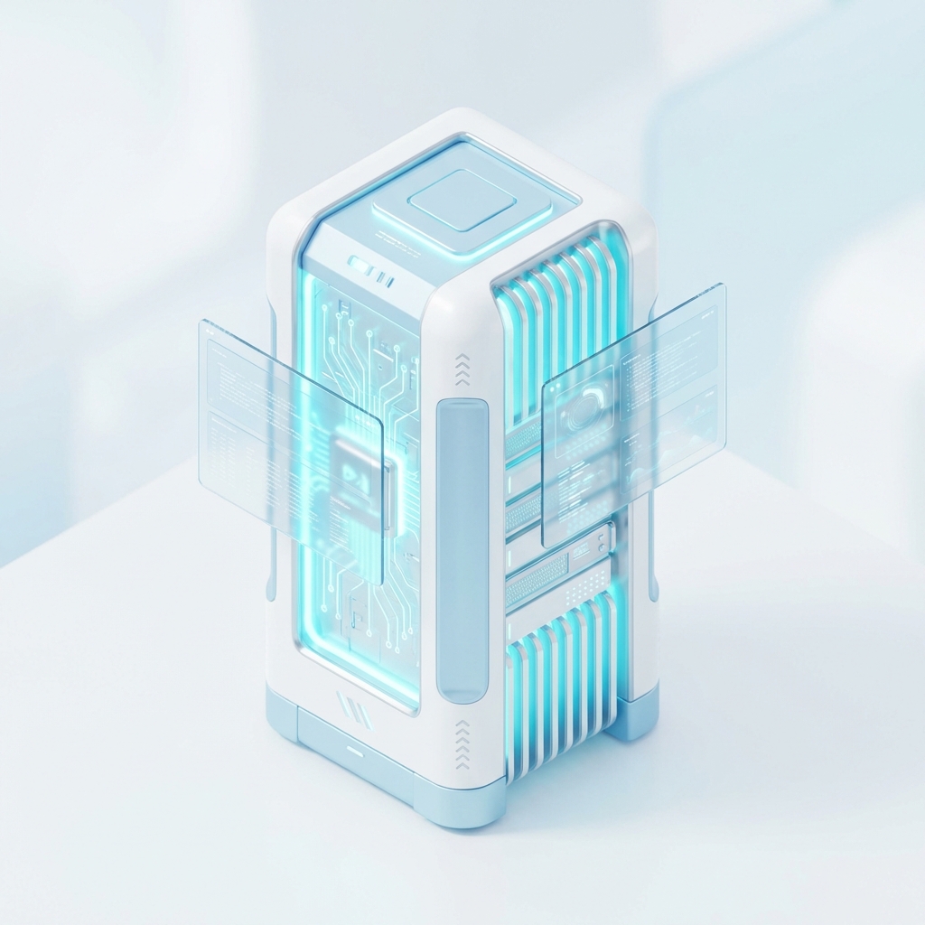 LuminaNode Server Illustration